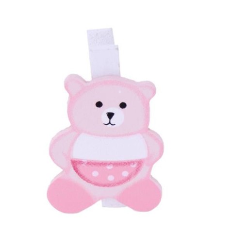 SET 8 MOLLETTINE BEBE ROSA